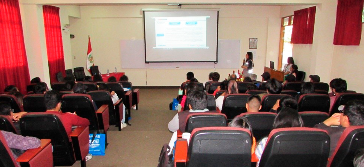 Participamos en el II Ciclo de Conferencias de la Escuela Académico Profesional Ingeniería Geográfica de la UNMSM