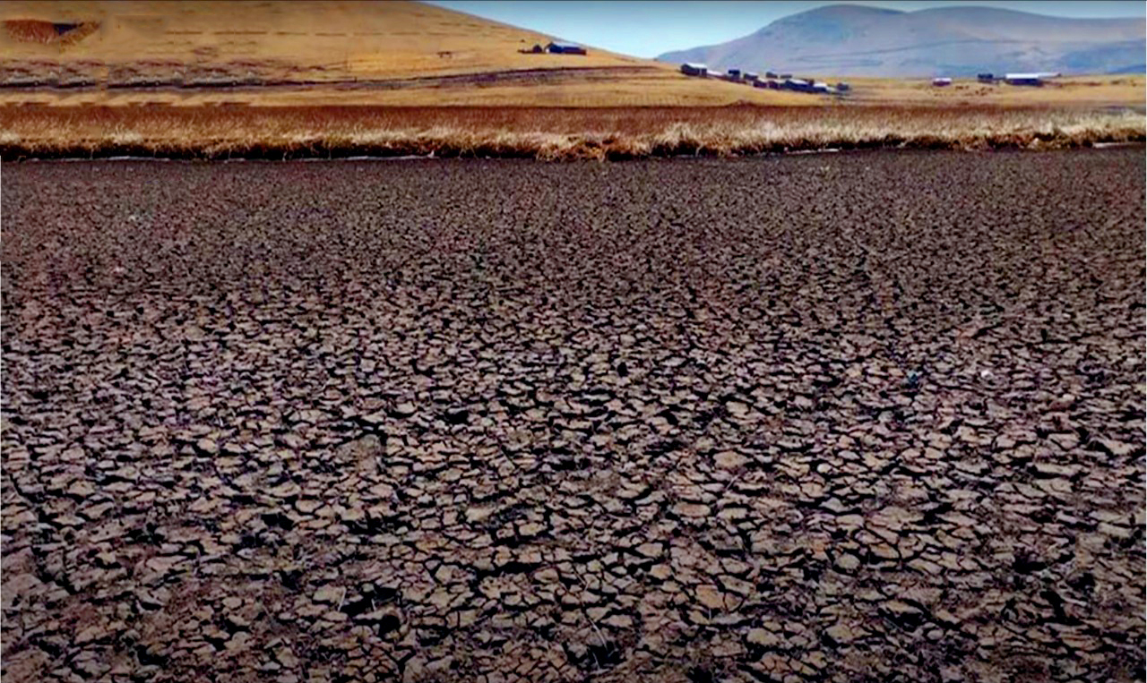 Laguna Seca en la provincia de Grau