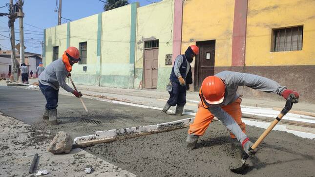 Pistas y veredas totalmente remodeladas en Chacaritas