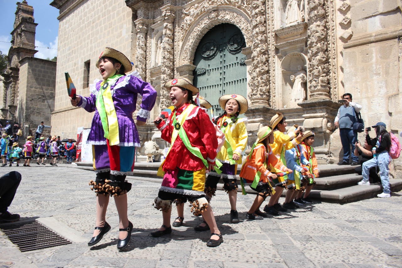 Cajamarca: Se realizó la V edición del proyecto Revalorando Nuestro Patrimonio Cultural