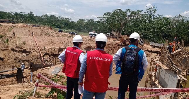 Contraloría alerta paralización del asfaltado de carretera Neshuya-Curimaná por falta de materiales de contratista