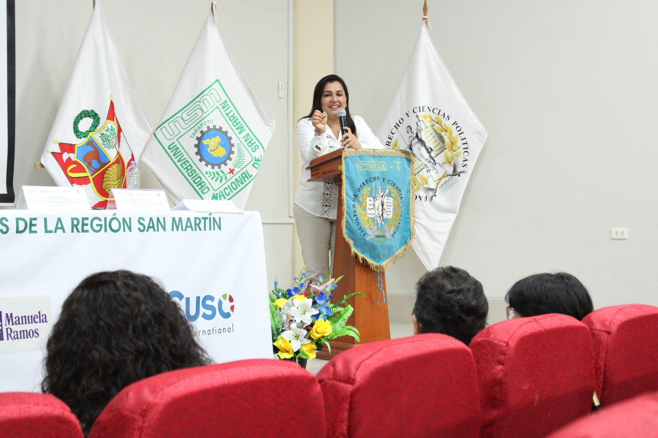 Vicegobernadora regional Nohemí Aguilar Puerta