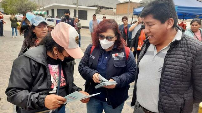 Usuarios del CMI Tambo Viejo de Cieneguilla