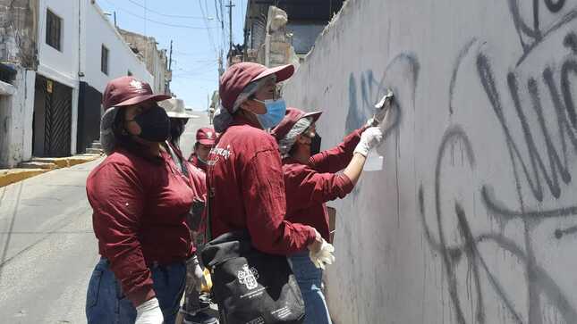 Ministerio de Cultura: DDC Arequipa realiza jornadas de limpieza en la zona monumental de la Ciudad Blanca