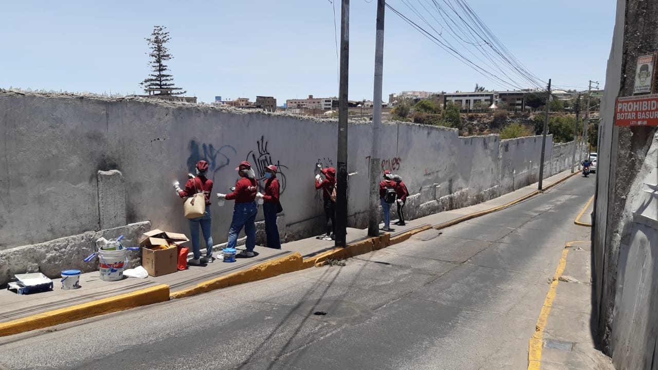Ministerio de Cultura: DDC Arequipa realiza jornadas de limpieza en la zona monumental de la Ciudad Blanca