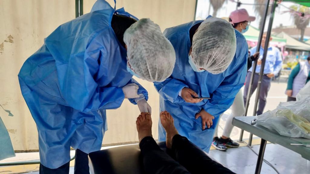 Más de mil atenciones se realizaron en campaña integral de salud en Los Olivos por el Día Mundial de la Diabetes