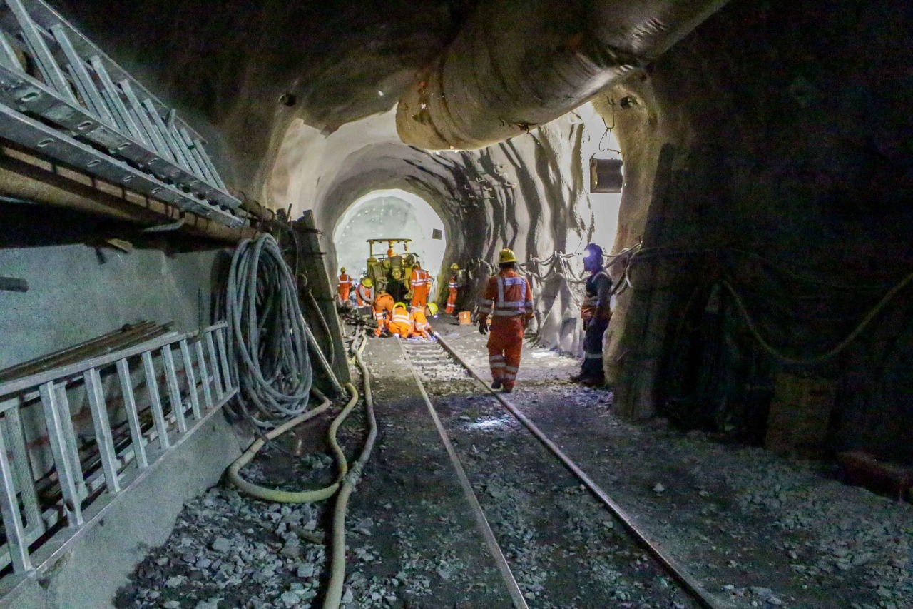 Foto Túnel de trasvase PEIHAP