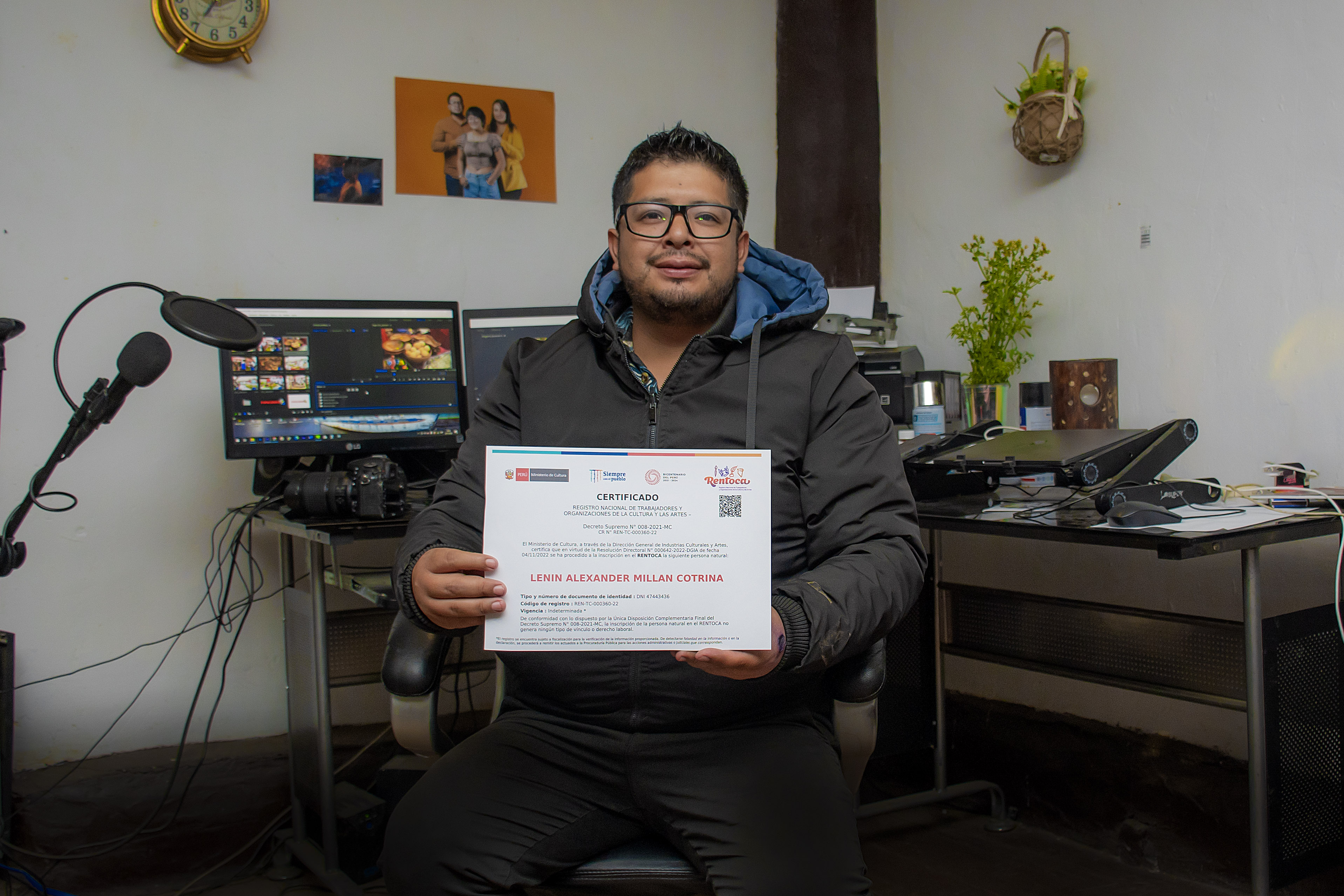 Ministerio de Cultura: Amazonas y San Martín ya tienen a sus primeros inscritos en Rentoca