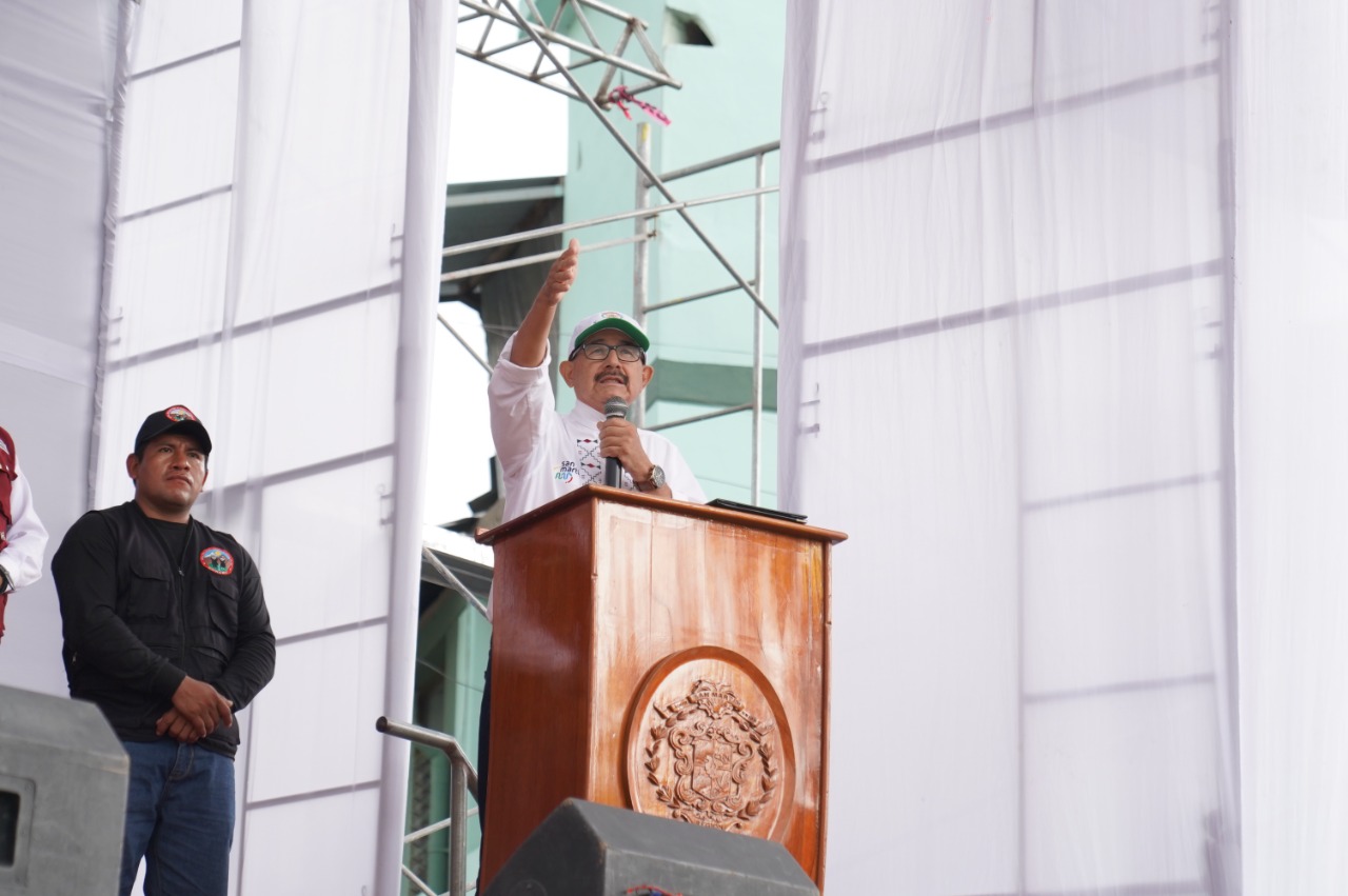 Gobernador regional Pedro Bogarín Vargas