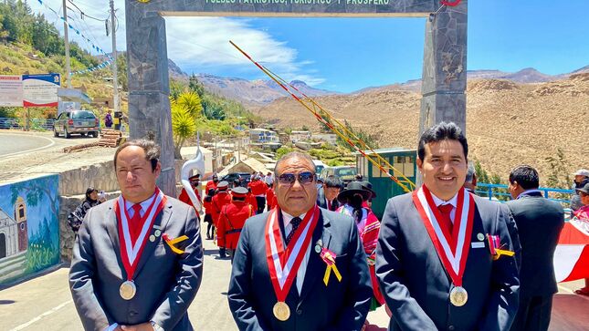 Un saludo fraterno al pueblo trabajador de Tarucachi 