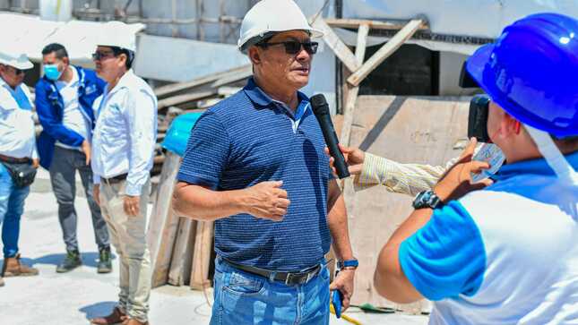 Se Construye El Moderno Mercado Productores De Iquitos