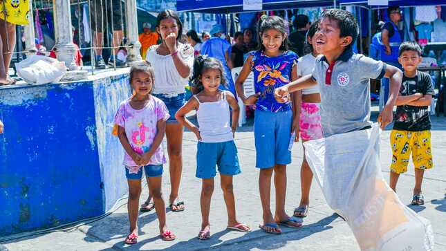 Gorel Organizó Feria Contra El Trabajo Infantil