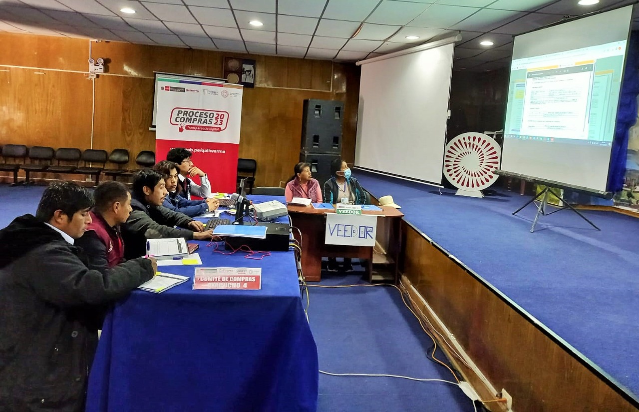 Proceso de Compras en Ayacucho