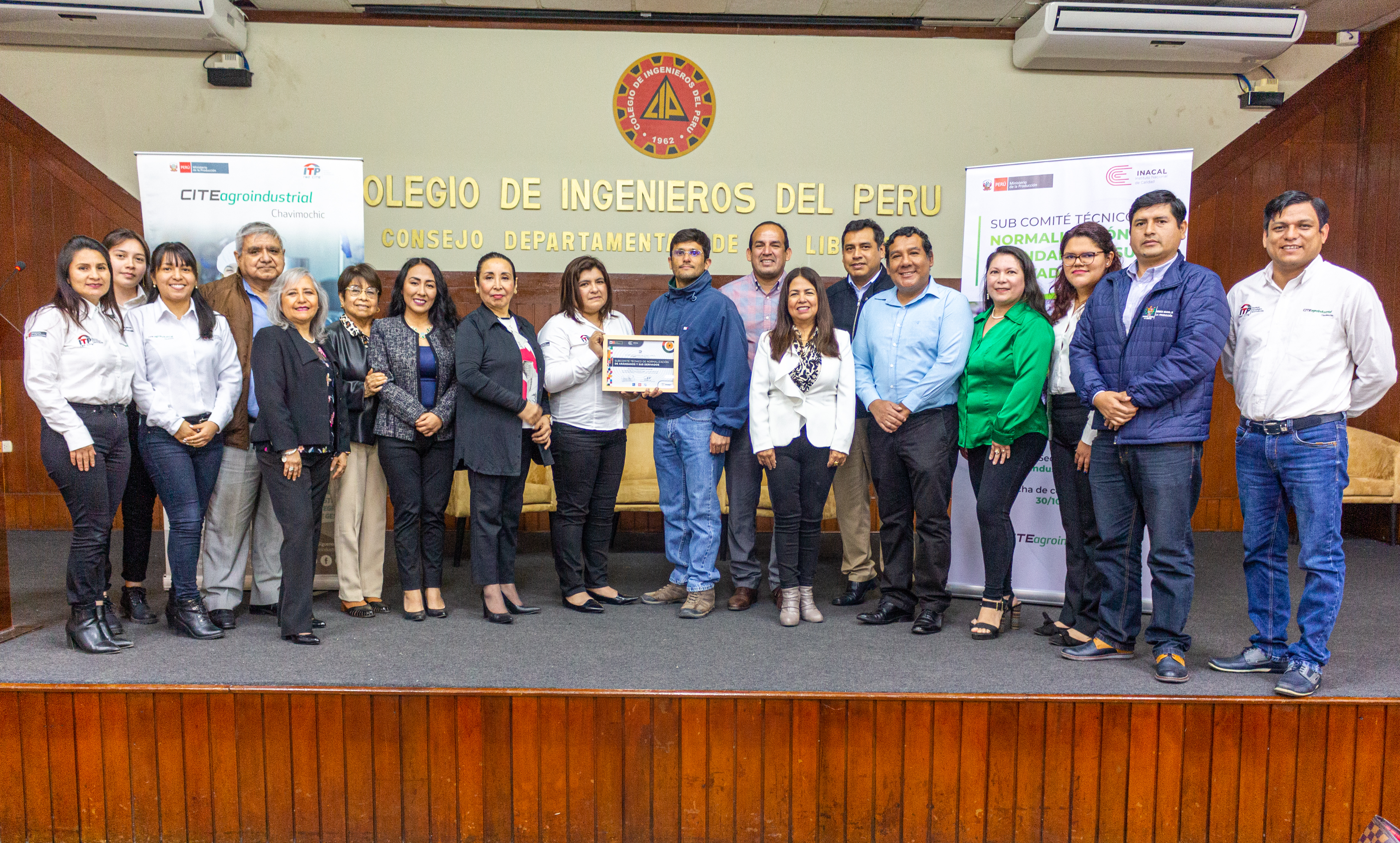 Inacal otorga reconocimiento a CITES agroindustriales de Piura y Trujillo