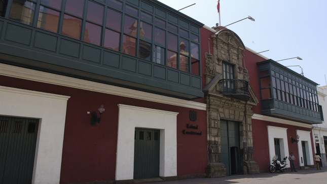 Fachada del Tribunal Constitucional.
