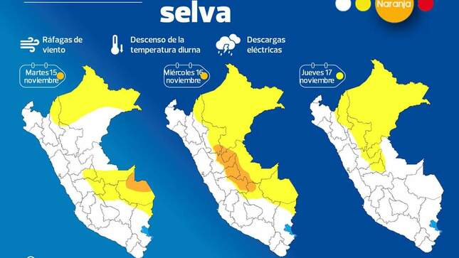 Aviso meteorológico del SENAHMI