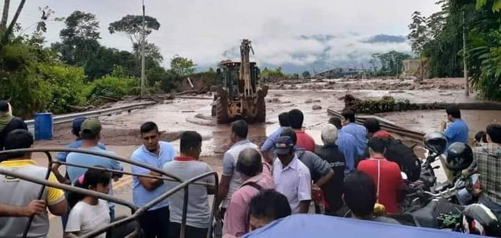 Alerta en población por fuertes lluvias