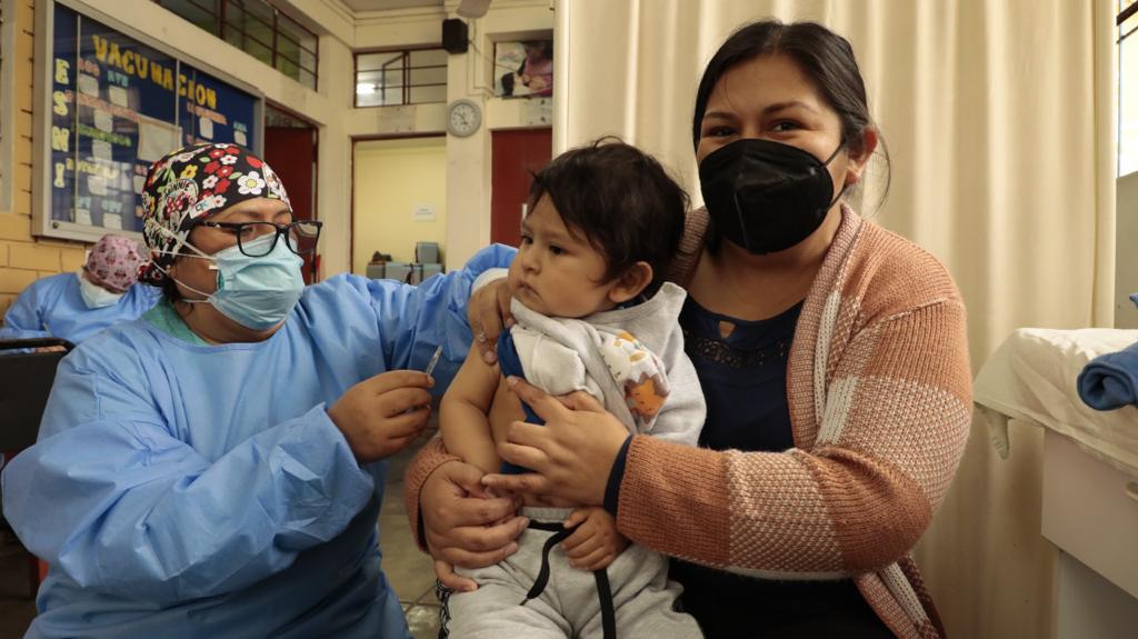COVID-19: más de 106 731 dosis aplicadas en niños y niñas de 6 meses a 4 años y 11 meses