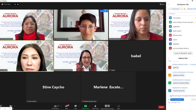 Capacitación personal Aurora