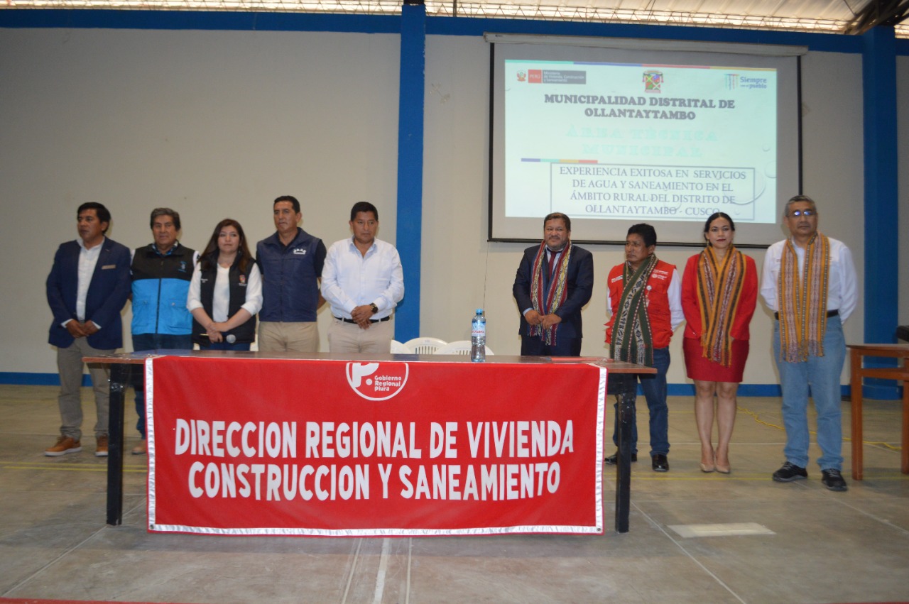 Cinco JASS de Lancones, Sullana, Tambogrande, Chulucanas y Morropón fueron premiadas por el Gore Piura