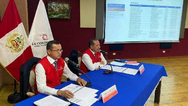 Contraloría informa a autoridades electas de Áncash el estado de obras, inversiones y control gubernamental