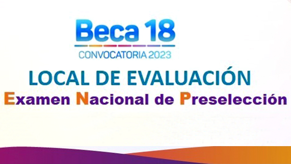 Examen Nacional de Preselección - BECA 18