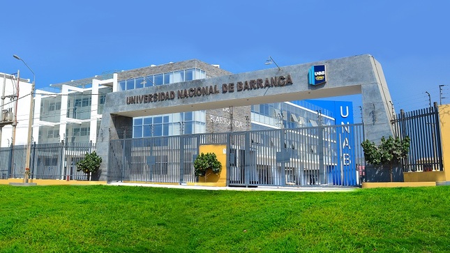 Fachada del campus La Florida de la Universidad Nacional de Barranca