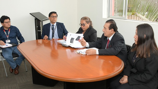 MTC-PROVIAS NACIONAL: reunión con Congresista de la República, Elizabeth Medina Hermosillo.