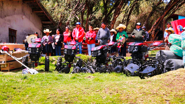 MUNICIPALIDAD DE CAJAMARCA INVIERTE CERCA DE UN MILLÓN DE SOLES PARA FORTALECER 6 ASOCIACIONES DE PRODUCTORES DE LA PROVINCIA