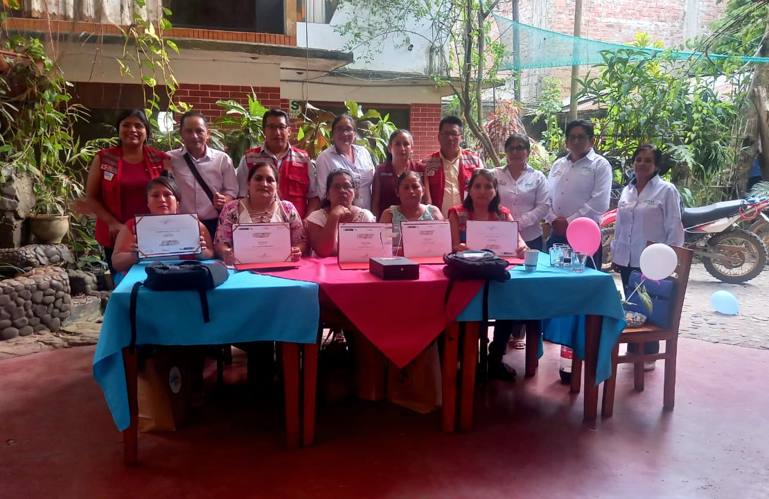 Reconocimiento Comité de Gestión - Satipo - Junín