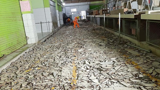 foto de mantenimiento de mercado