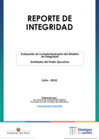 Vista preliminar de documento Evaluación de la implementación del Modelo de Integridad