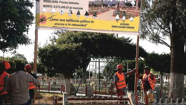Inician obra de reparación de espacio recreativo en la Plaza Principal de Malacasí