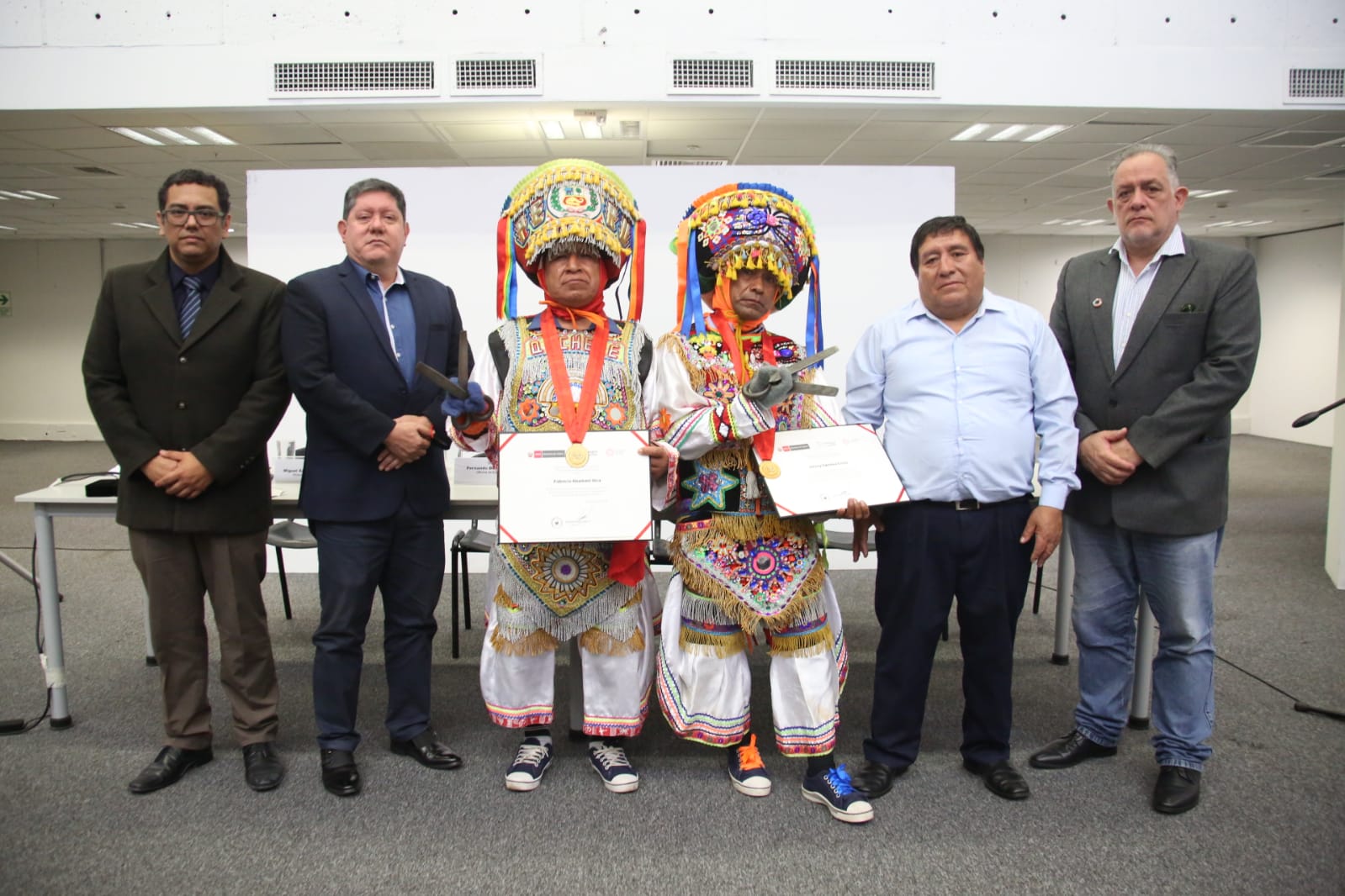 Ministerio de Cultura conmemora 12 años de la declaratoria como Patrimonio Cultural de la Humanidad a la Danza de las Tijeras