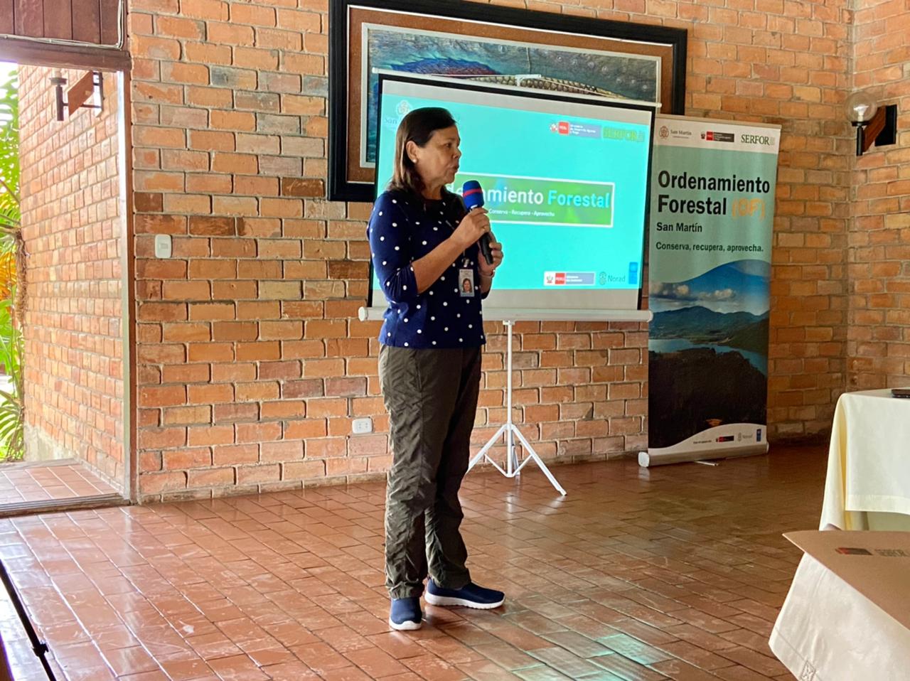 Cecilia Flores, Coordinadora Nacional del Proyecto MINAM/PNUD DCI etapa 2.