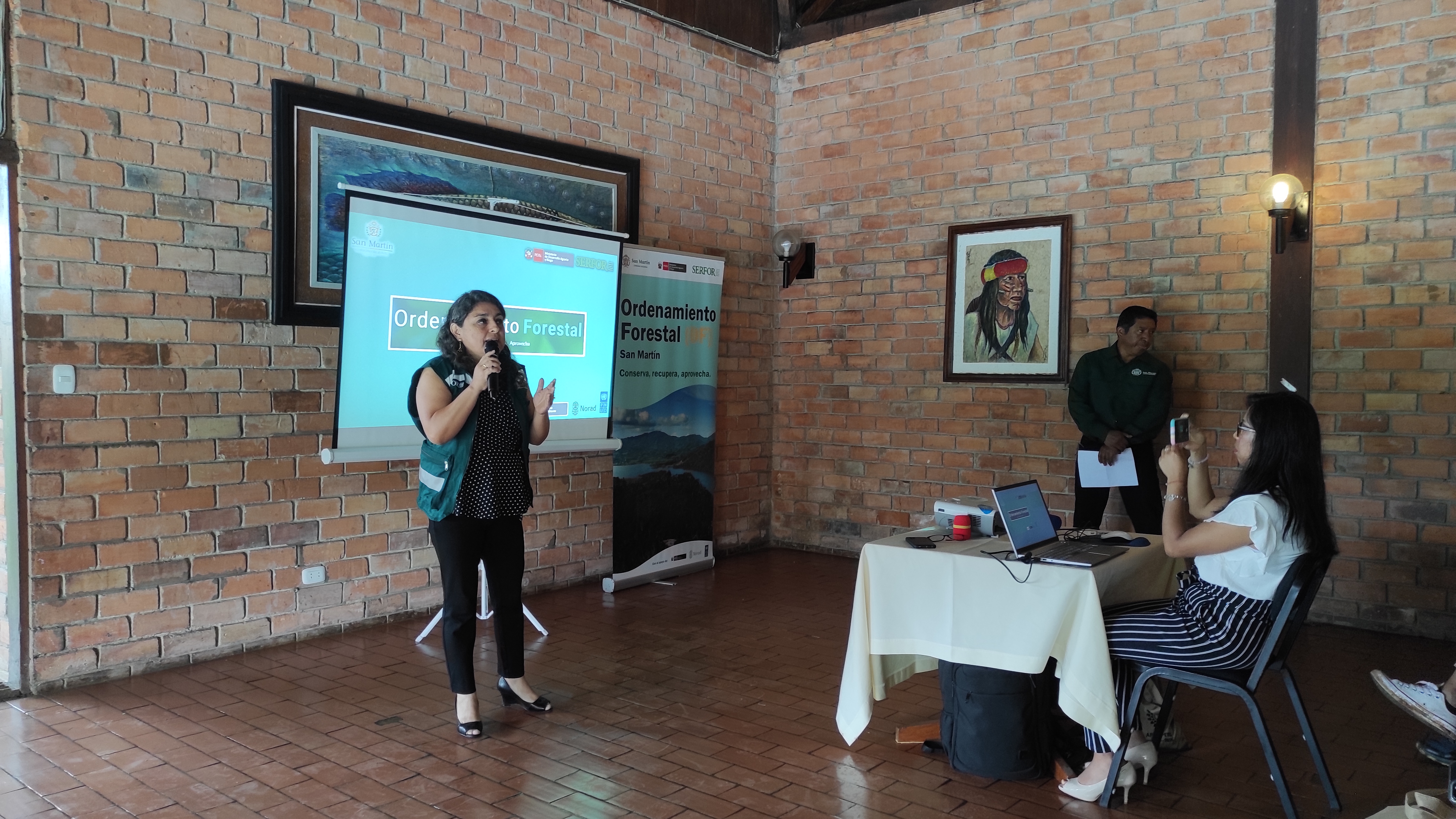 Beatriz Dapozzo Ibañez, directora de Catastro, Zonificación y Ordenamiento del Serfor.