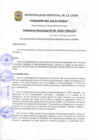 Vista preliminar de documento Ordenanza municipal N° 006-2018-MDLU-A