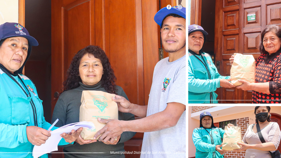 la Gerencia de Desarrollo Económico y Servicios Sociales premia a todos los participantes del programa de “Compostaje Municipal”, incentivando a continuar colaborando con la entrega de sus residuos orgánicos y la disminución de la generación de residuos sólidos en nuestro distrito.