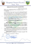 Vista preliminar de documento Resolucion de Alcaldia