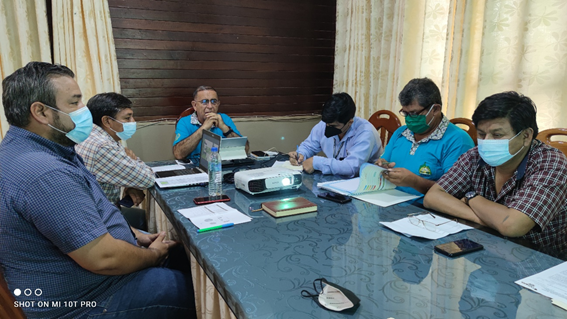 Reunión de trabajo Gerencia General PEMD