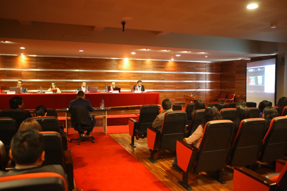 Trujillo, audiencia pública del TC
