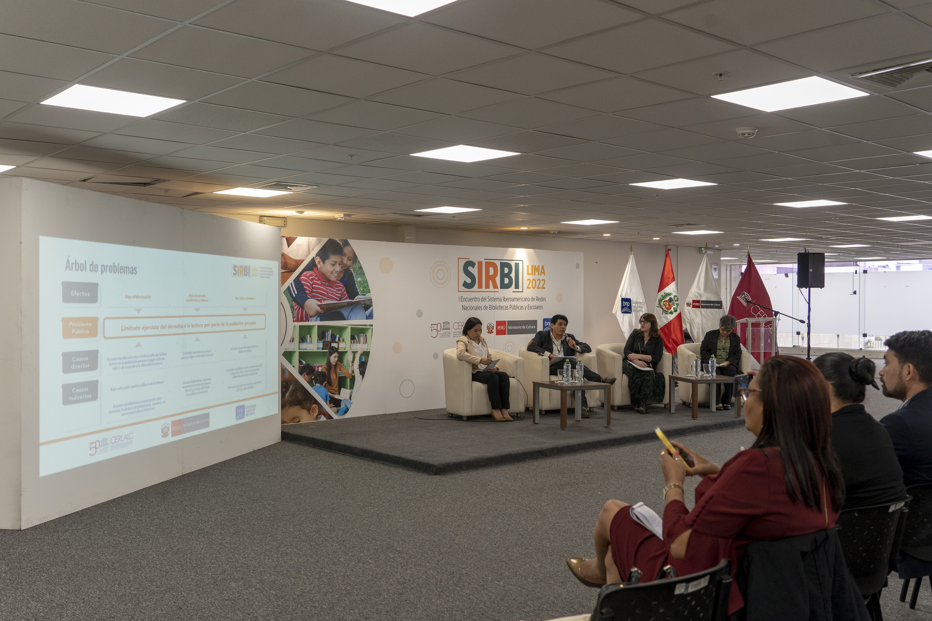 Ministerio de Cultura expuso en el SIRBI sobre avances y desafíos del Libro y La Lectura en el Perú