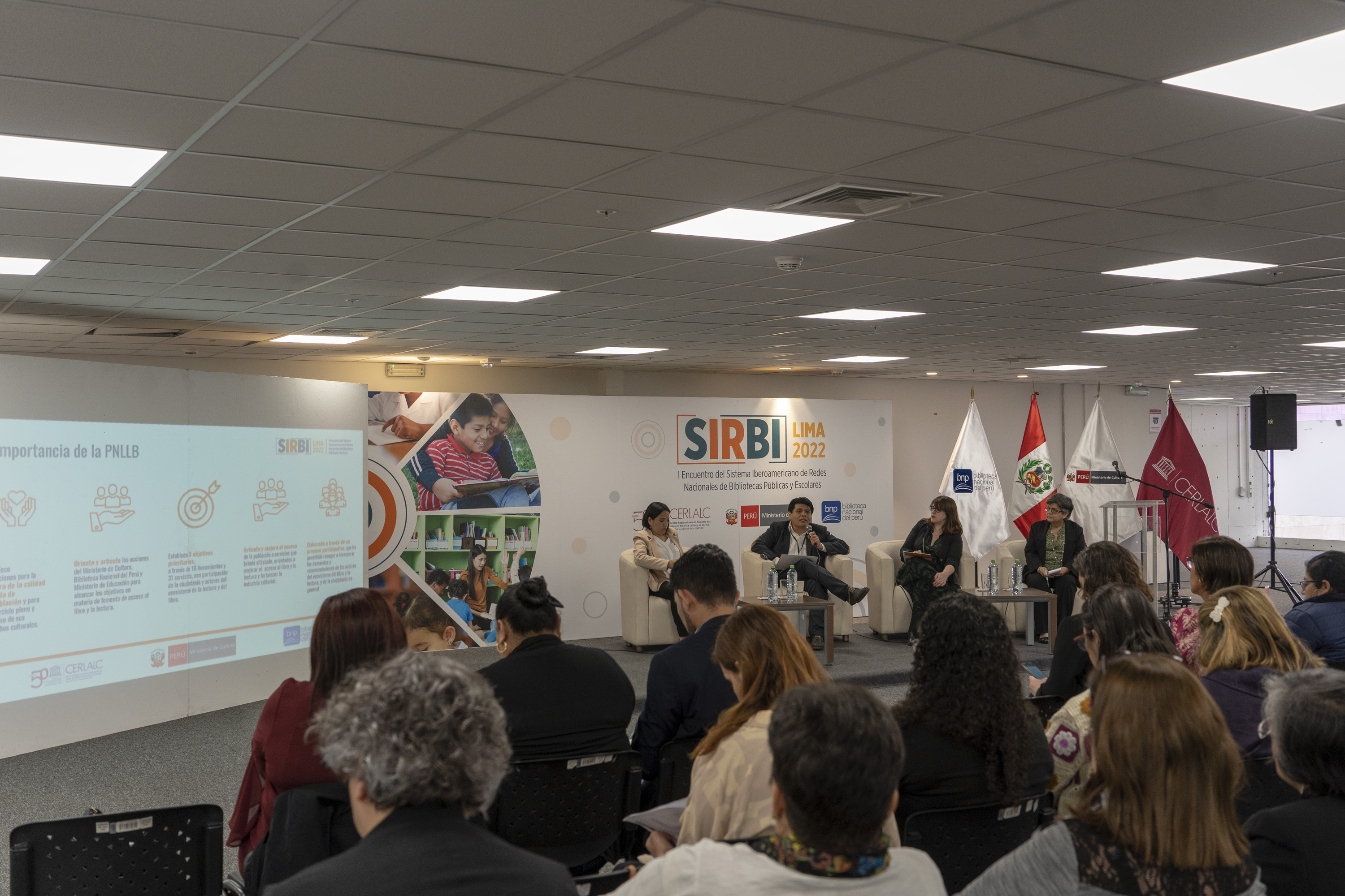 Ministerio de Cultura expuso en el SIRBI sobre avances y desafíos del Libro y La Lectura en el Perú
