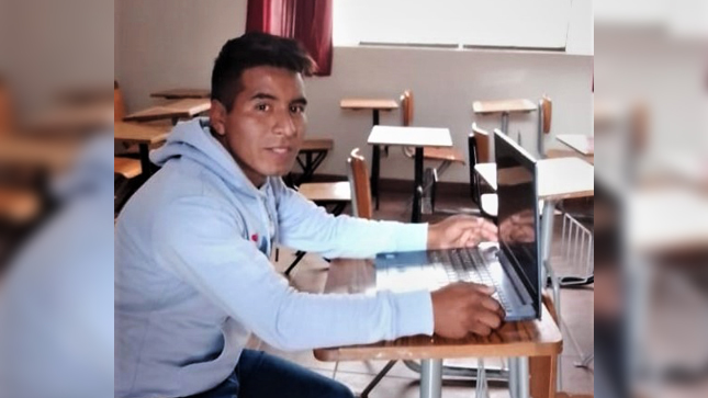 Rudy Velasquez es un talento cusqueño que encontró en Beca 18 la oportunidad para ser un gran profesional