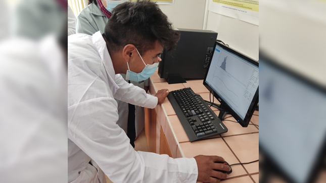 Rudy Velásquez logró ganar Beca 18 y hoy cursa el noveno ciclo de la carrera de Ingeniería Agroindustrial en la Universidad San Antonio de Abad