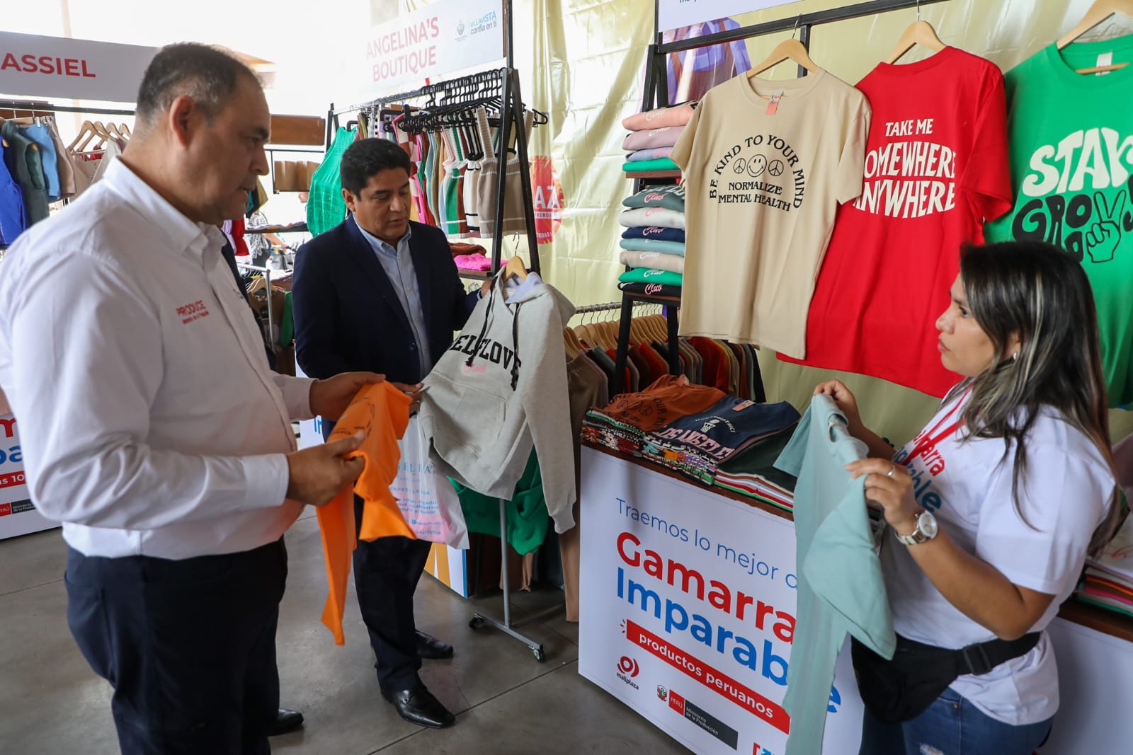 Inauguración de la Feria Gamarra Imparable Bellavista