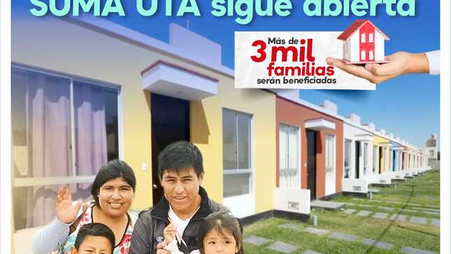 Más viviendas y desarrollo para Tacna.