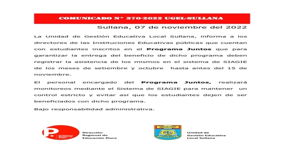 Comunicado 370