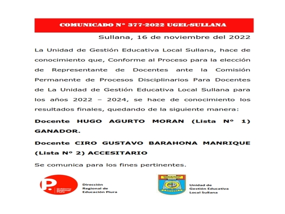 Comunicado 377