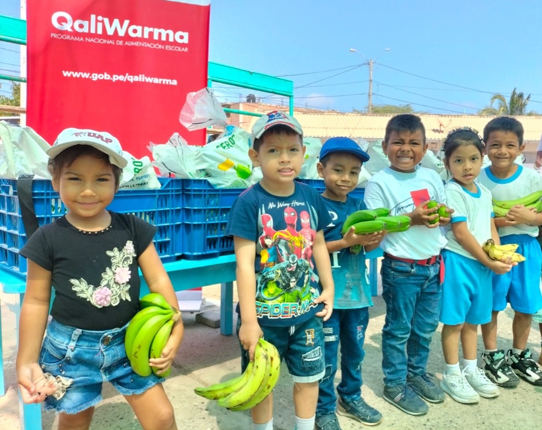 Entrega de alimentos frescos en Tumbes